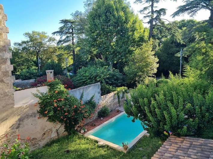 Gîte pour 2 personnes, avec piscine ainsi que jardin et vue à Bouillargues - 2