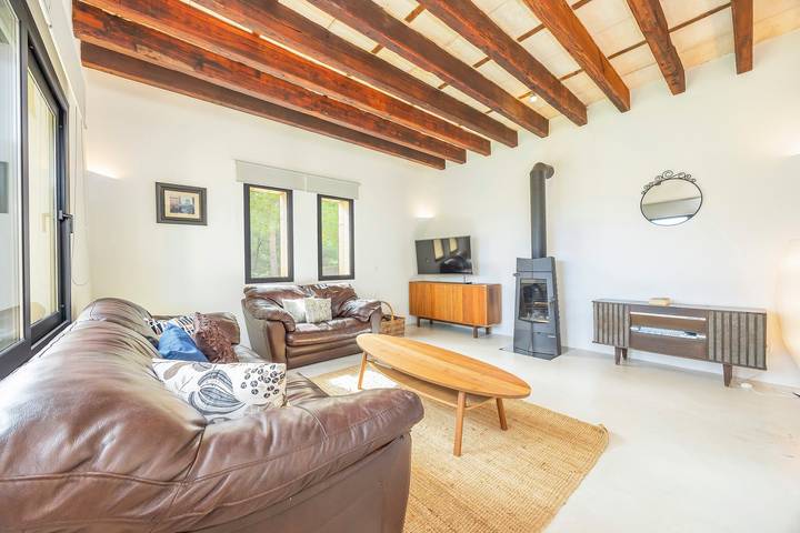 Villa 'Pins' mit Bergblick, Wi-Fi und Klimaanlage in Felanitx, Mallorca Süden