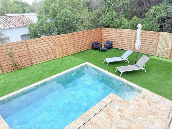 Villa pour 6 personnes, avec terrasse et jardin à Roses - 4
