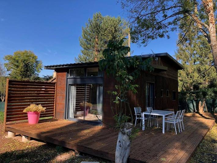 Chalet pour 5 personnes, avec jardin