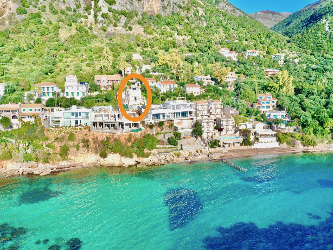 Beach Villa Smile with private pool in Mparmpati, Corfou