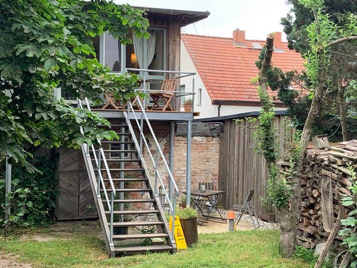 Ferienwohnung für 4 Personen, mit Balkon und Garten in Kröslin - 2