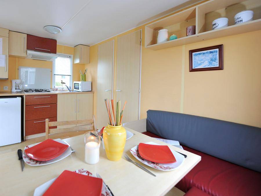 Camping de La Motte - Mobilhome 2 personnes - Cottage Super Astria 2 Places in Quend, Région d'Abbeville