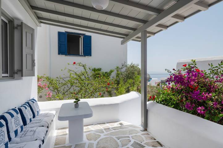 Casa vacanza per 2 persone, con giardino e balcone a Mykonos