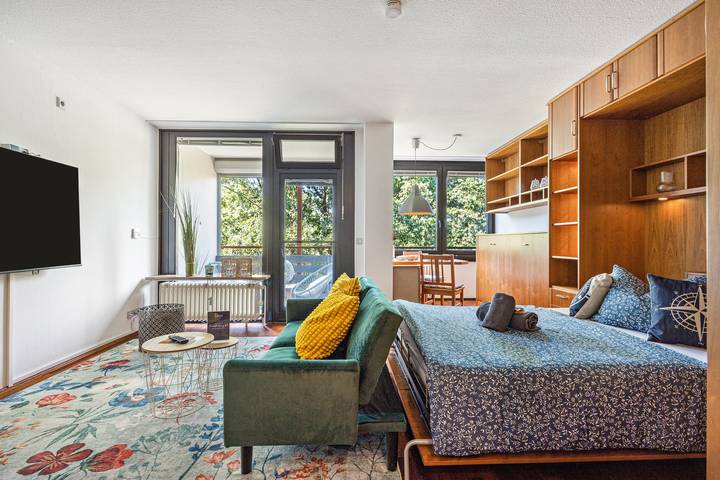 Ferienwohnung für 2 Personen, mit Balkon und Sauna am Steinhuder Meer