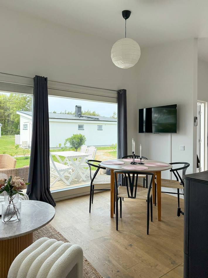 Neu gebauter Bungalow in Laufnähe zum Strand von Tofta in Tofta, Gotland