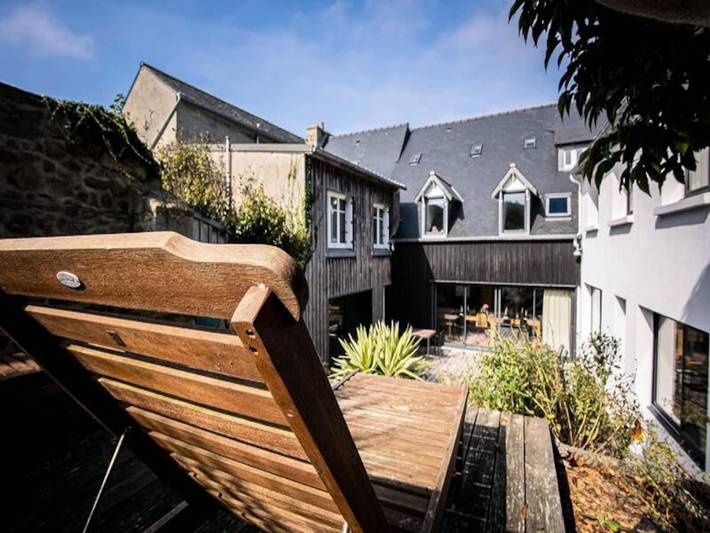 Location de vacances pour 13 personnes, avec jardin, adapté aux familles dans Port Blanc (Penvénan) - 3