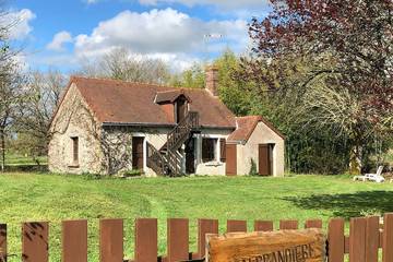 Gîte pour 6 personnes, avec jardin et balcon à Mézières-en-Brenne