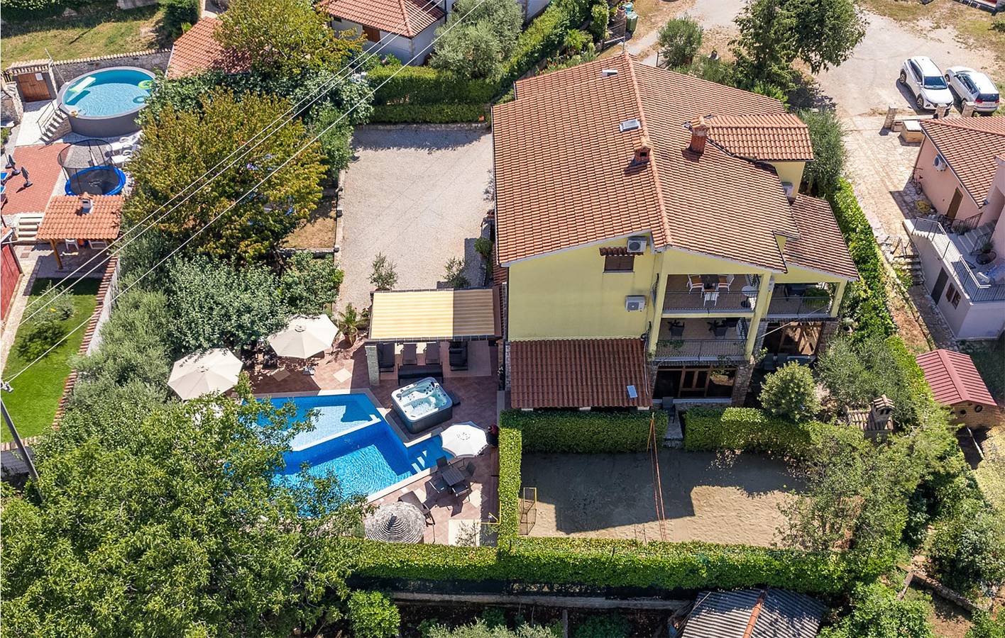 Modernes Apartment mit Pool und Terrasse in der Nähe des Zentrums von Visnjan in Visnjan, Općina Višnjan