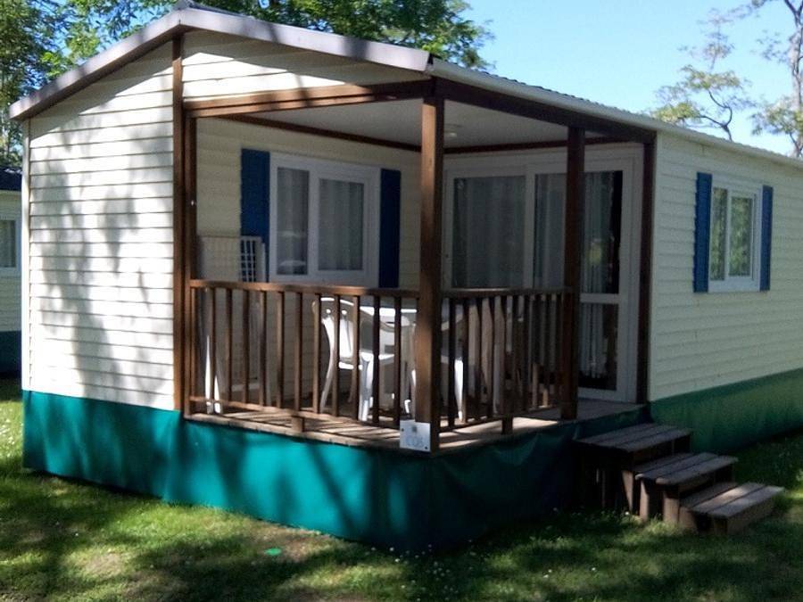 Camping La Bastide - Mobilheim 4 personen - Cottage in Mazères, Ariège