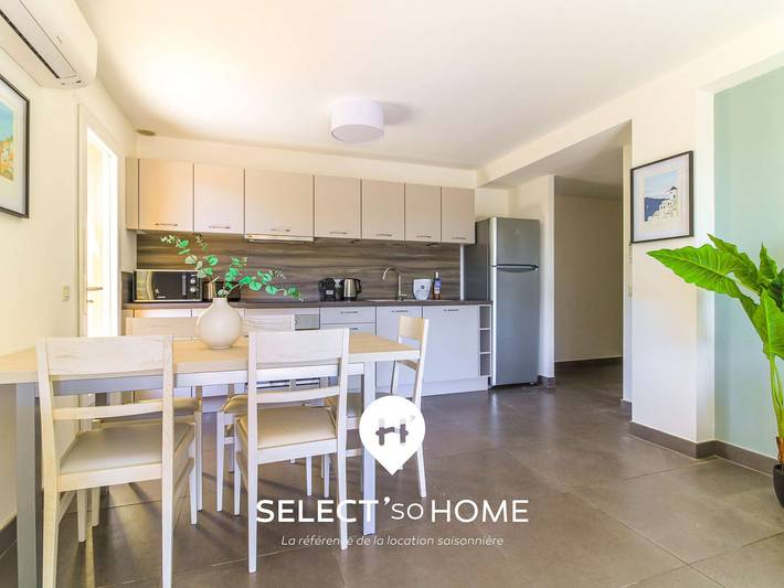 Gîte pour 6 personnes, avec jardin, animaux acceptés dans Plage de La Fossette - 4