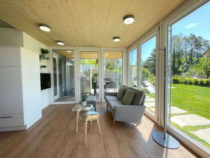 Ferienwohnung für 2 Personen, mit Garten und Seeblick in Ueberlinger see - 2