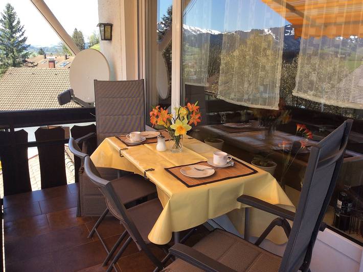 Ferienwohnung für 4 Personen, mit Balkon und Garten in Sonthofen - 2