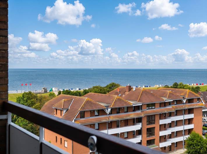 Ganze Wohnung, Ferienwohnung Weitblick mit außergewöhnlichem Meerblick in Büsum, Kreis Dithmarschen