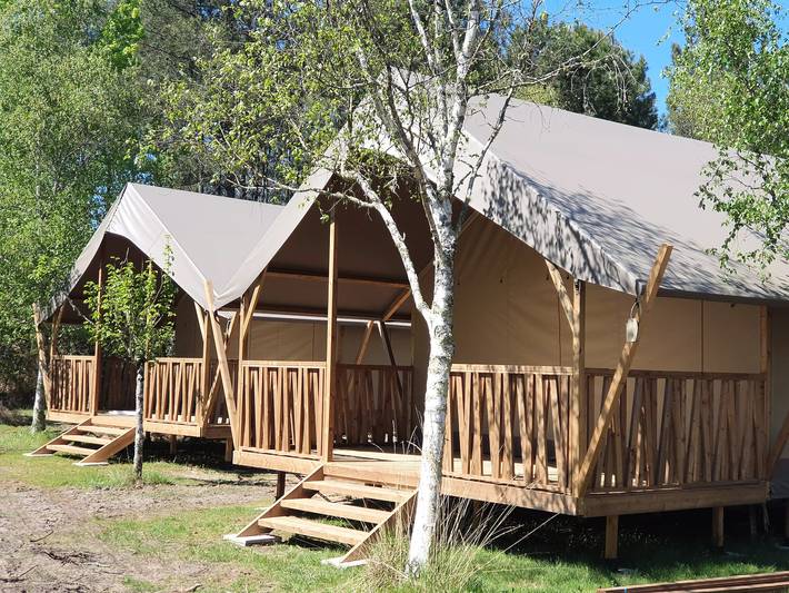 Camping für 5 Personen, mit Terrasse, mit Haustier in Lacanau - 3