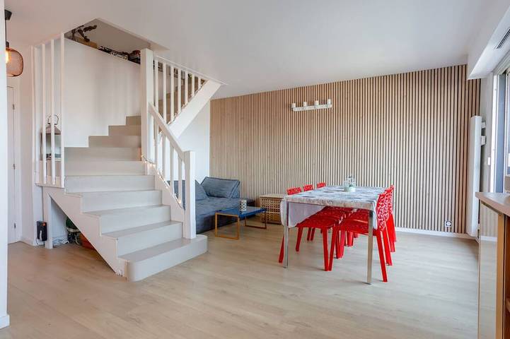 Gîte pour 7 personnes, avec balcon dans Gare de Trouville - Deauville