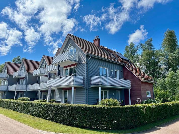 Vakantiewoning voor 4 personen, met tuin en uitzicht op het meer in Plau am See