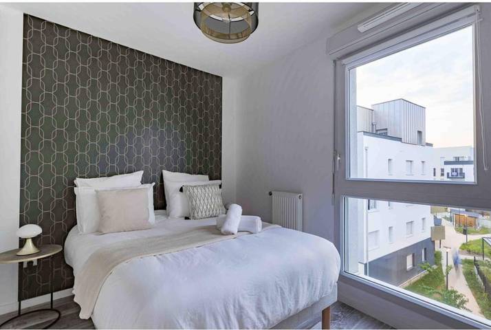 Appartement de vacances pour 7 personnes, avec Balcon ainsi que Terrasse et Vue