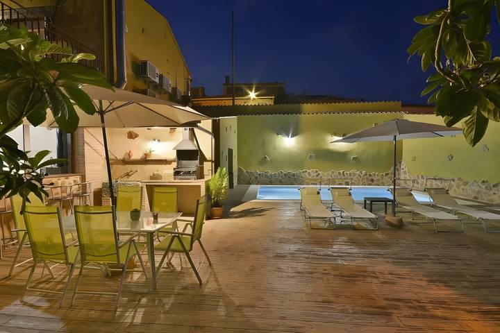 Casa rural para 10 personas, con Balcón y Jardín en Navas de Estena - 4