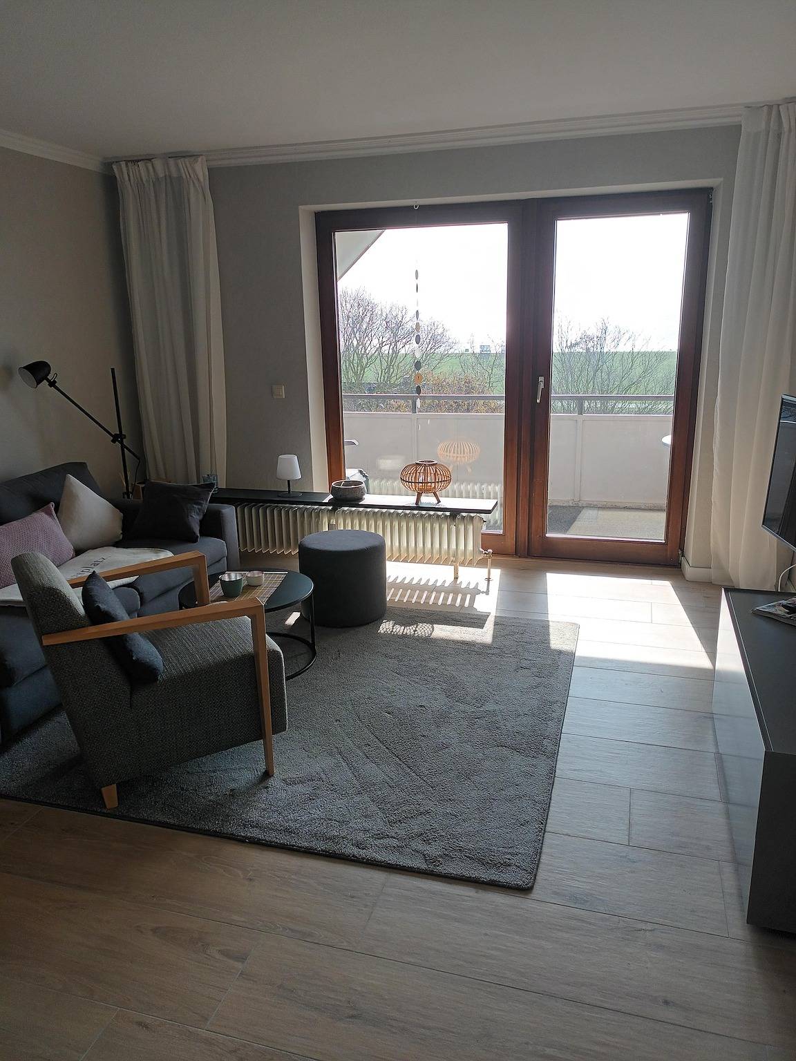 Ganze Ferienwohnung, Haus Nordseeblick - 2-Raum-Fewo in Büsum, Nordseeküste