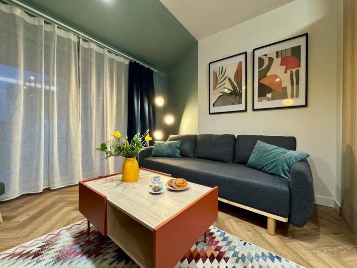 Loft dla 2 osób, z balkon w Trójmiasto