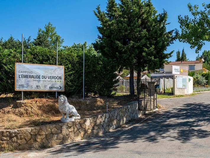 Mobil home pour 2 personnes, avec bassin pour enfant à Aups - 4