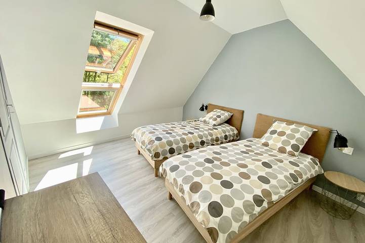 Location de vacances pour 4 personnes, avec balcon ainsi que jardin et jacuzzi, animaux acceptés à Le Vieux-Marché - 4