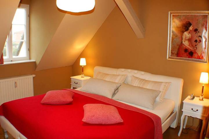 Ferienwohnung für 4 Personen, mit Terrasse in Adventsstadt Quedlinburg
