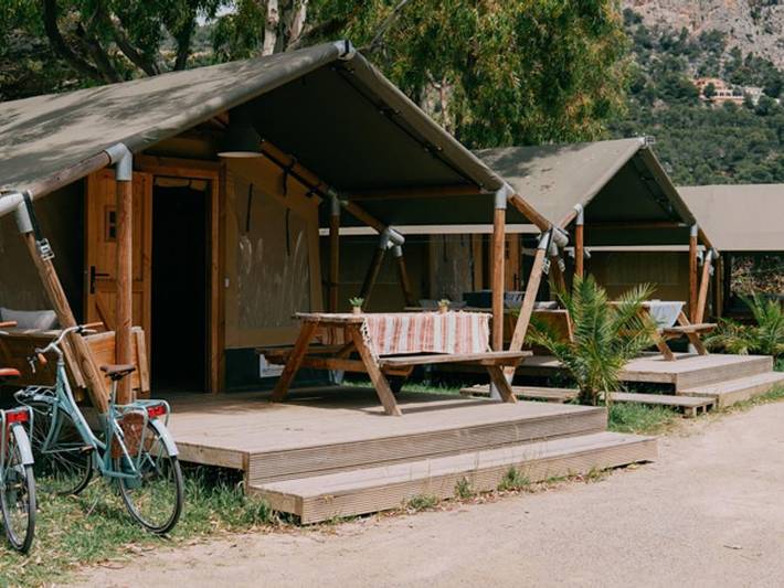 Camping La Sirena - Tente 4 personnes - Glamping Safari Basic in L'Estartit, Costa Brava