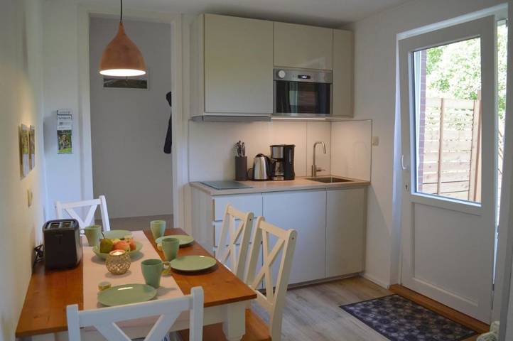 Ferienwohnung für 4 Personen, mit Terrasse und Garten sowie Ausblick in Neuhaus (Oste)