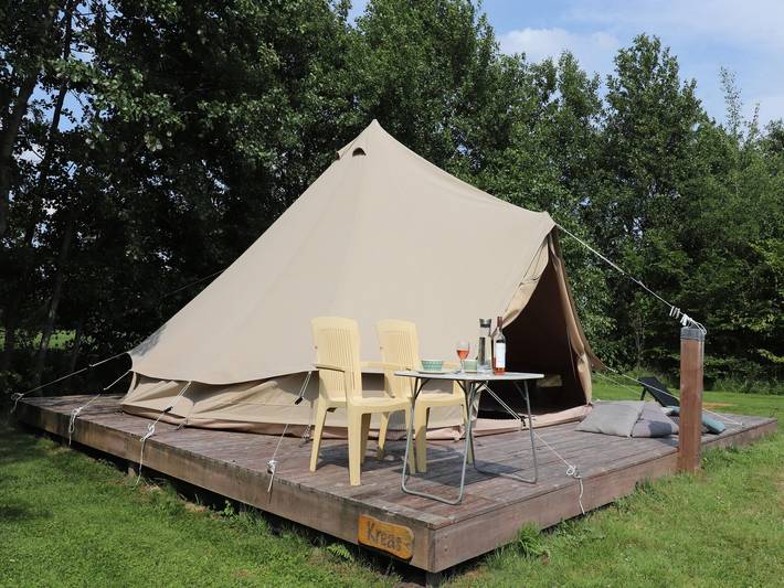 Camping für 2 Personen, mit Garten, kinderfreundlich in Friesland - 4