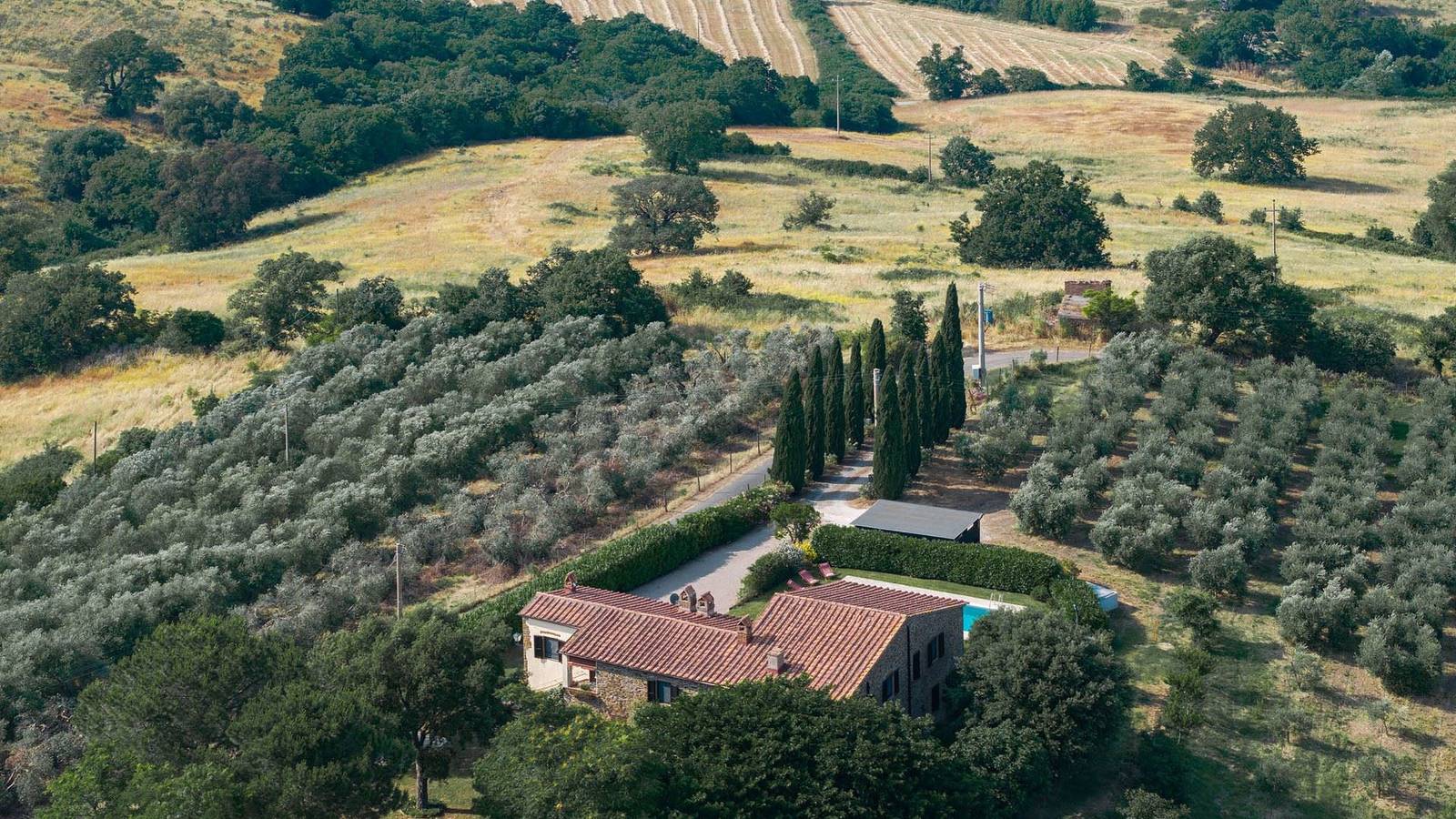 Fonte al Melo in Magliano in Toscana, Provincie Grosseto