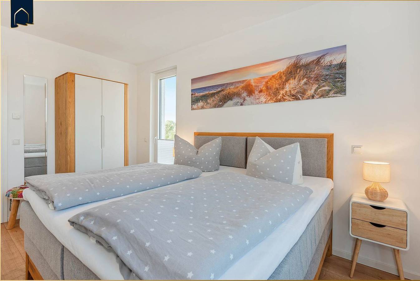 Entire apartment, Moderne Ferienwohnung mit Balkon & Sauna – ruhig gelegen im Grünen in Zirchow, Usedom