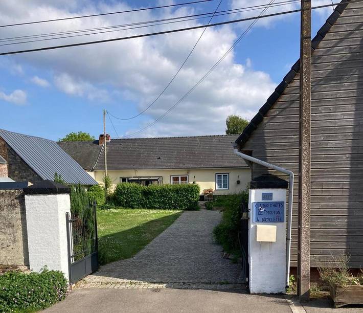 Location de vacances pour 4 personnes, avec jardin ainsi que vue et terrasse, animaux acceptés à Lanchères - 4