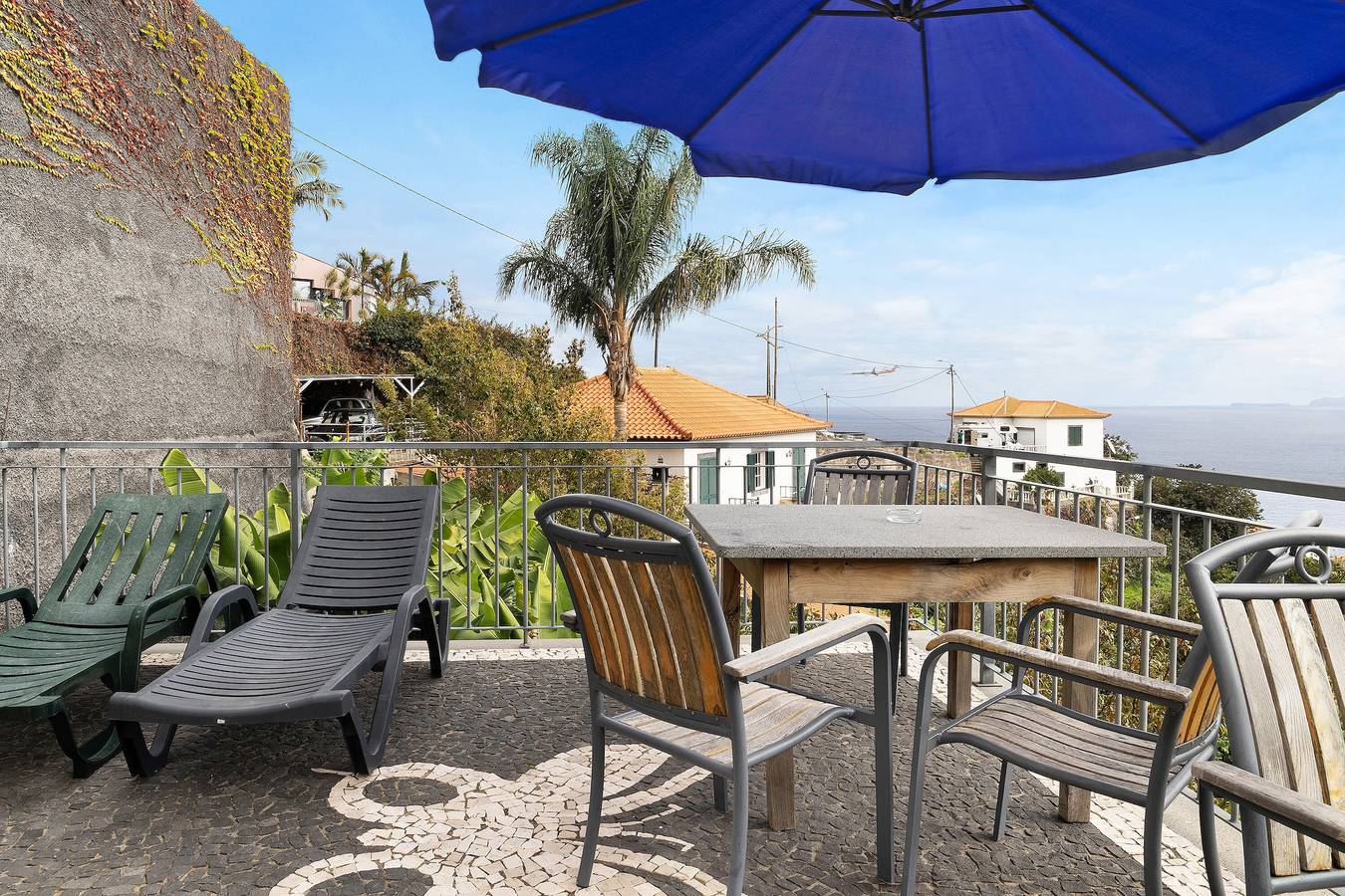 Maison de vacances "Casa T2" avec vue sur la mer, terrasse privée et Wi-Fi. in Gaula, Île de Madère