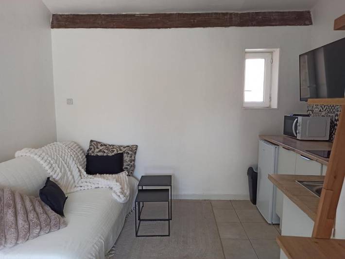 Appartement de vacances pour 2 personnes, avec piscine et jardin