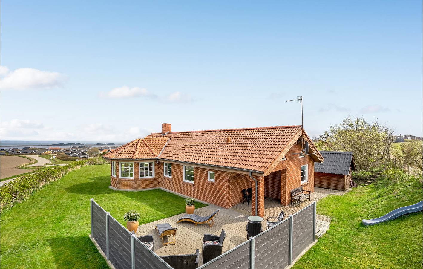 Ferienhaus für 8 Personen mit Terrasse in Underbjerg, Limfjord in Westjütland