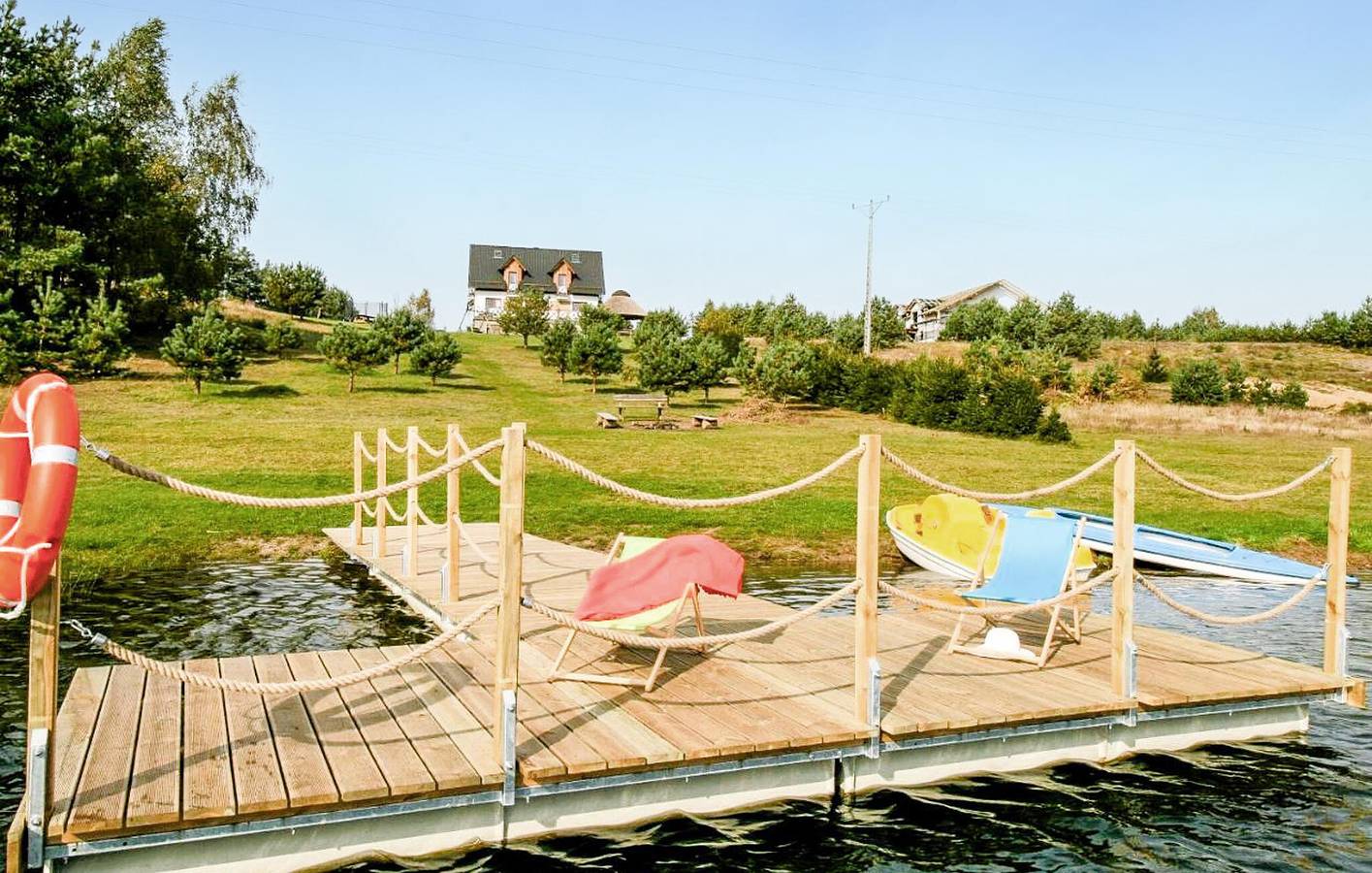 Ganze Ferienwohnung, Ferienwohnung für 3 Personen mit Seeblick in Polnische Ostsee