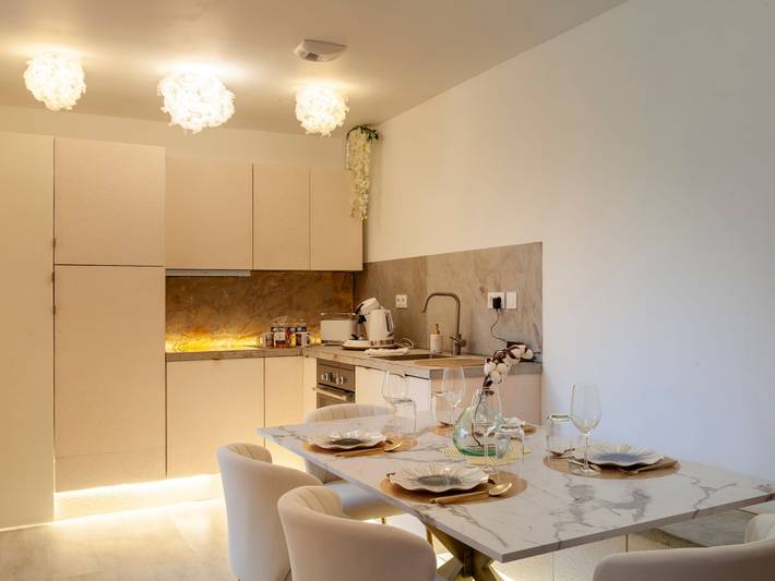Appartement de vacances pour 4 personnes, avec Jacuzzi et Sauna