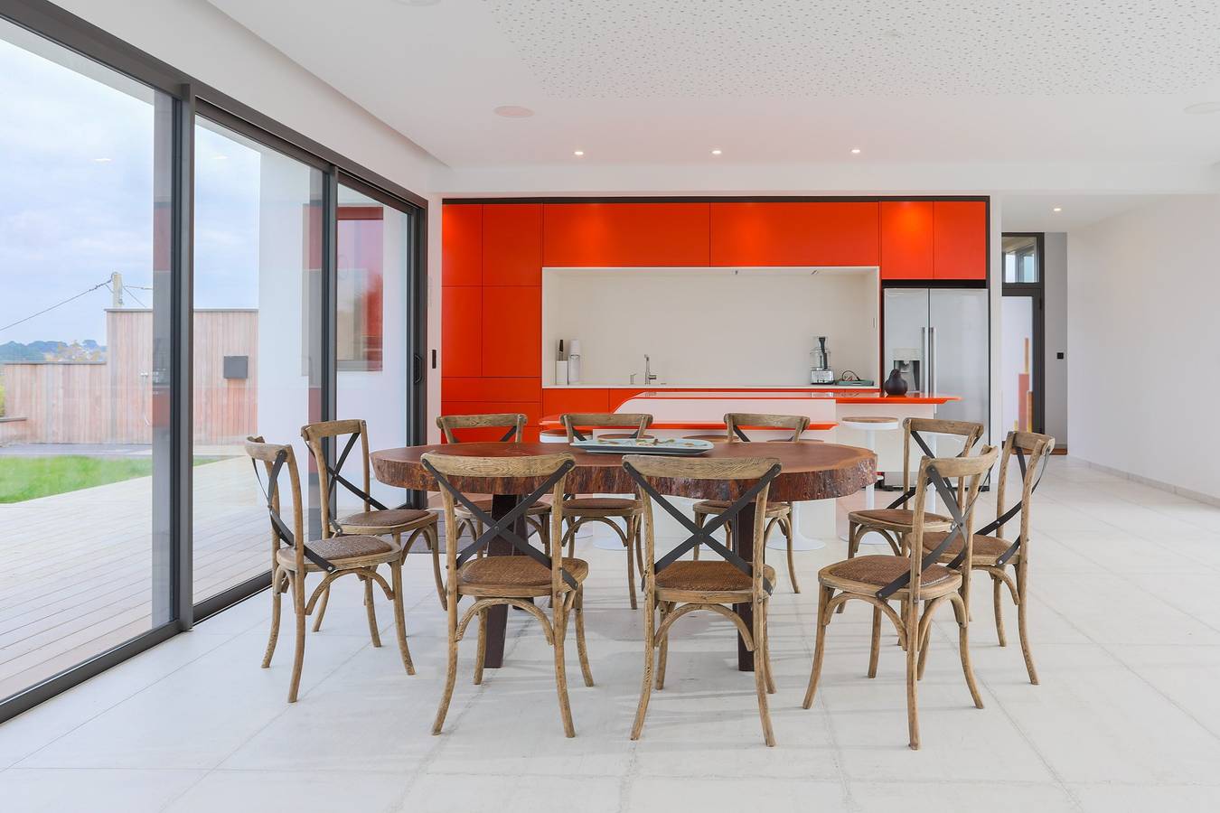Villa 'Ker Marie' mit Meerblick, privater Terrasse und Wlan in Locquirec, Ceinture Dorée