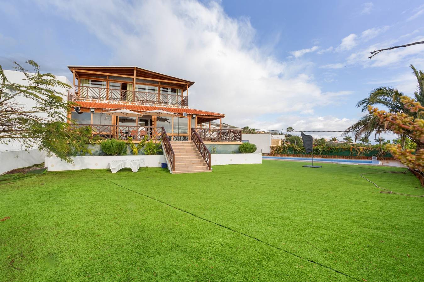Villa Horizonte avec vue sur la mer, Wi-Fi et climatisation in Tijoco Bajo, Adeje