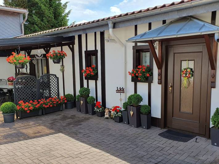 Ferienwohnung für 6 Personen, mit Terrasse und Garten sowie Ausblick in Benneckenstein