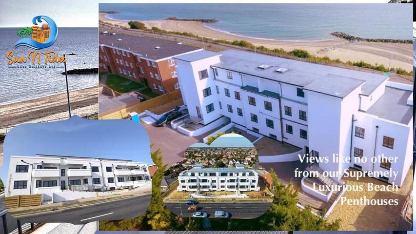 Ferienwohnung für 10 Personen, mit Balkon und Terrasse sowie Ausblick in Clacton-on-Sea