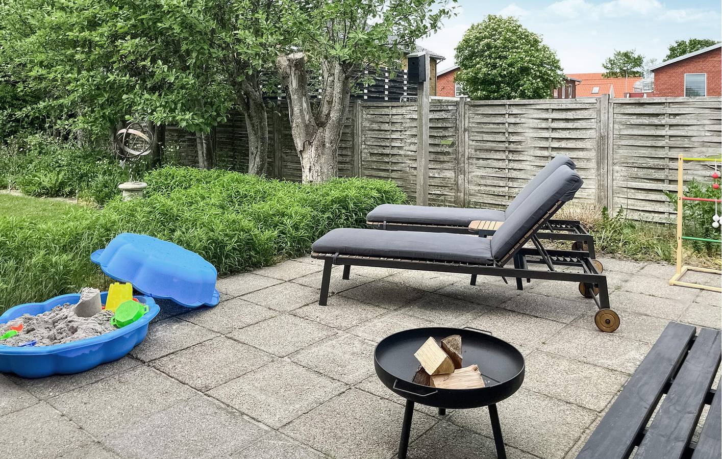 Feriehus for 6 personer med terrasse in Strandby, Nordøst-Jylland
