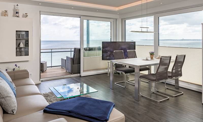 Ganze Ferienwohnung, Panorama 180 Grad in Scharbeutz, Ostholstein