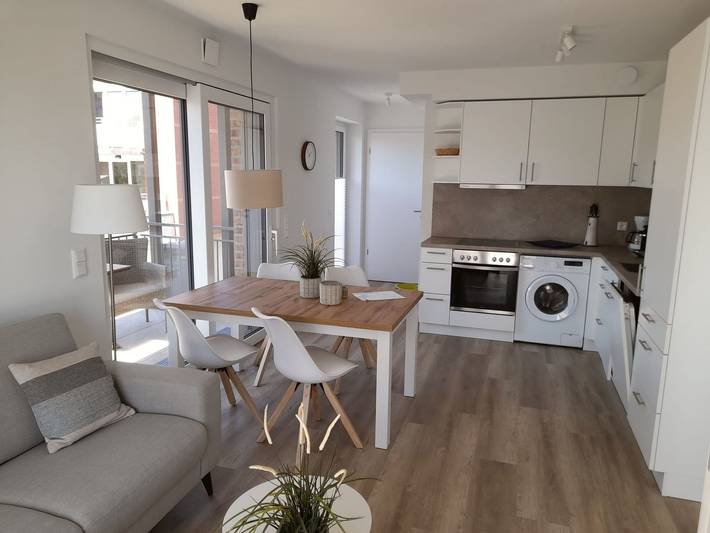 Ferienwohnung für 2 Personen, mit Balkon und Sauna, kinderfreundlich in Grömitz