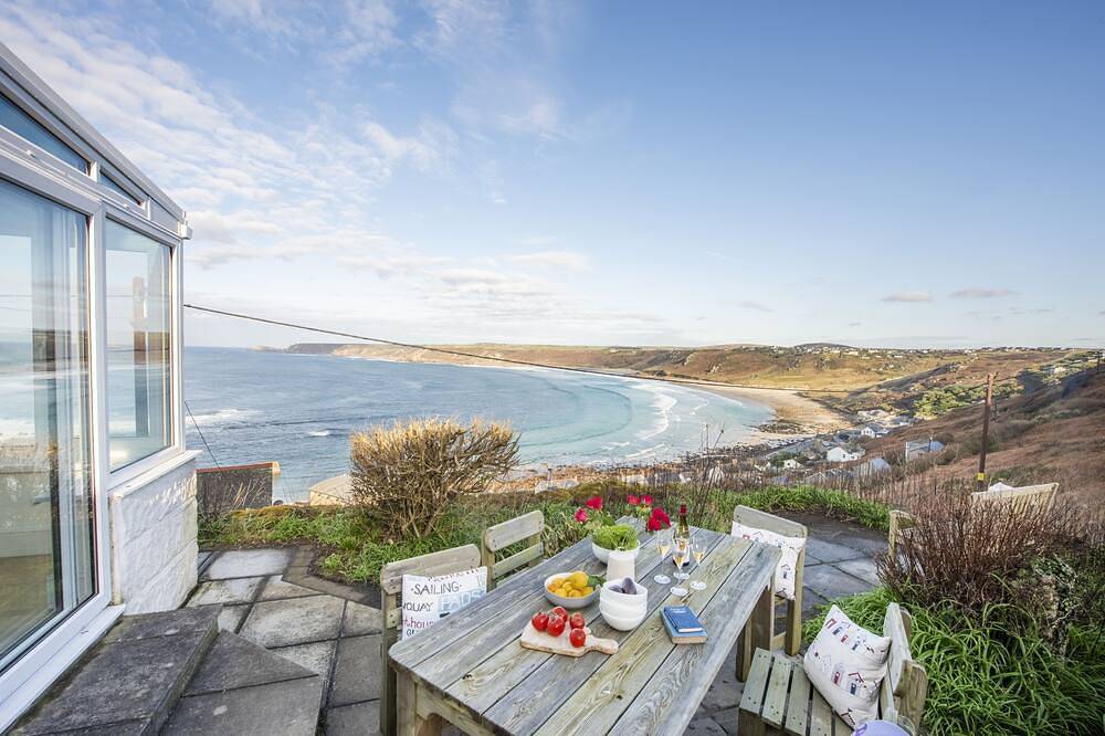 Cette propriété combine un emplacement côtier à couper le souffle avec un style moderne in Sennen, Cornouailles
