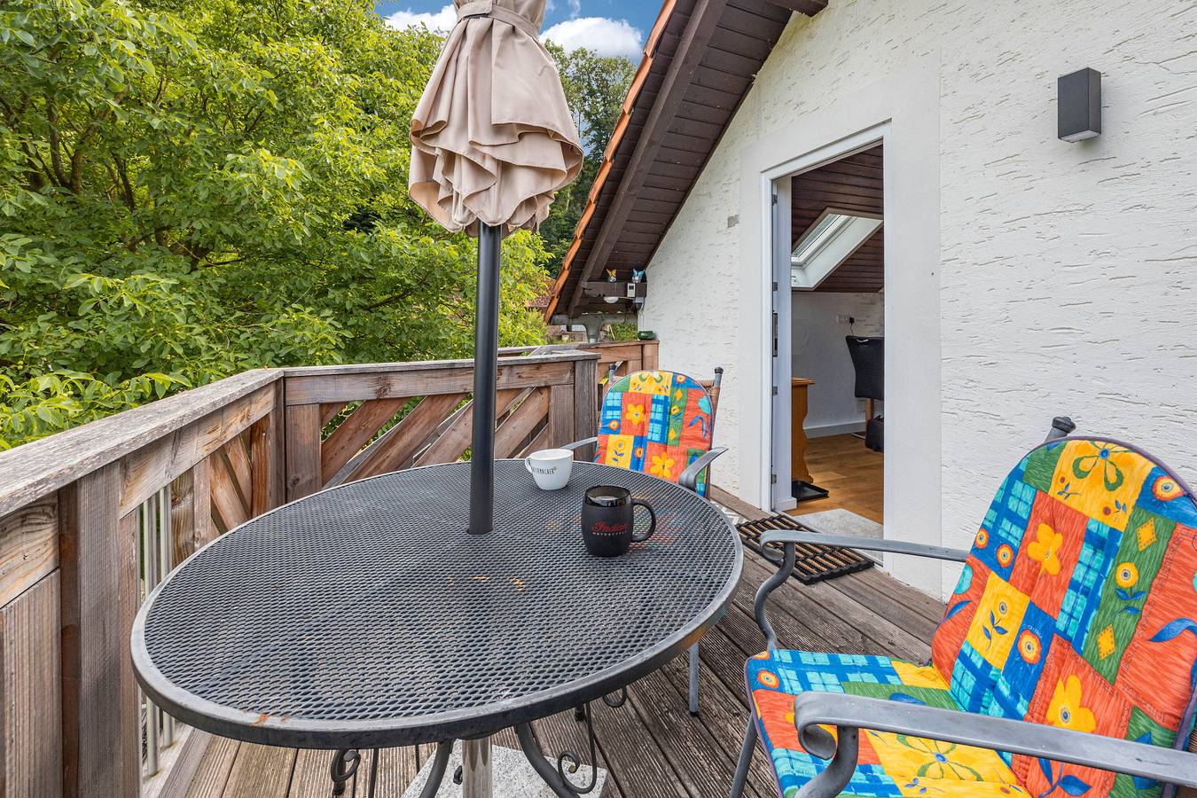 Ganze Wohnung, Ferienwohnung 'Mit Flair' mit Privatterrasse, Balkon und Wi-Fi in Trendelburg, Hessisches Bergland
