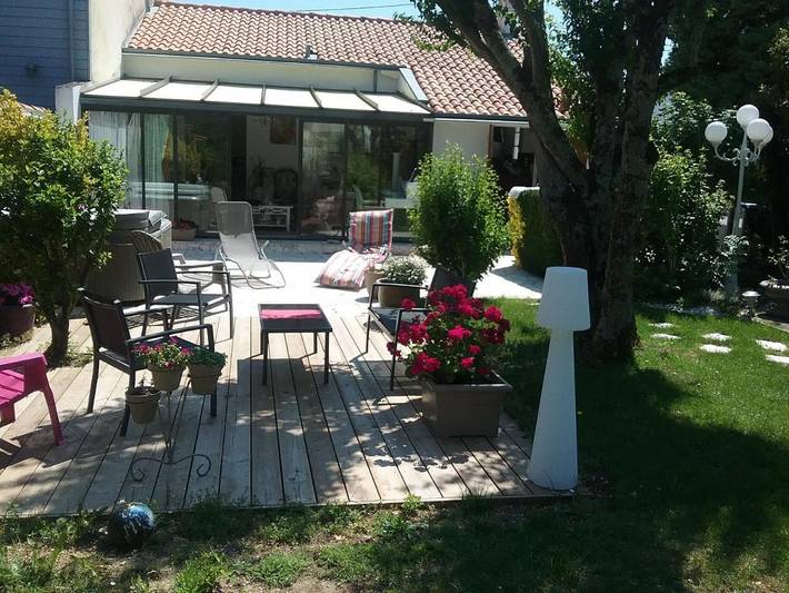 Chambre d’hôte pour 2 personnes, avec jardin ainsi que jacuzzi et terrasse à Aytré - 4