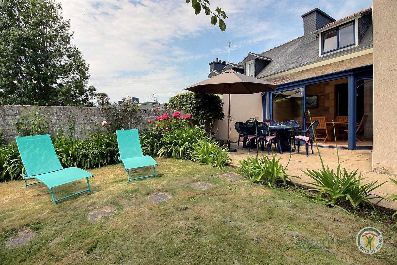 La plage de Kerdreiz in Paimpol, Côte de Goëlo